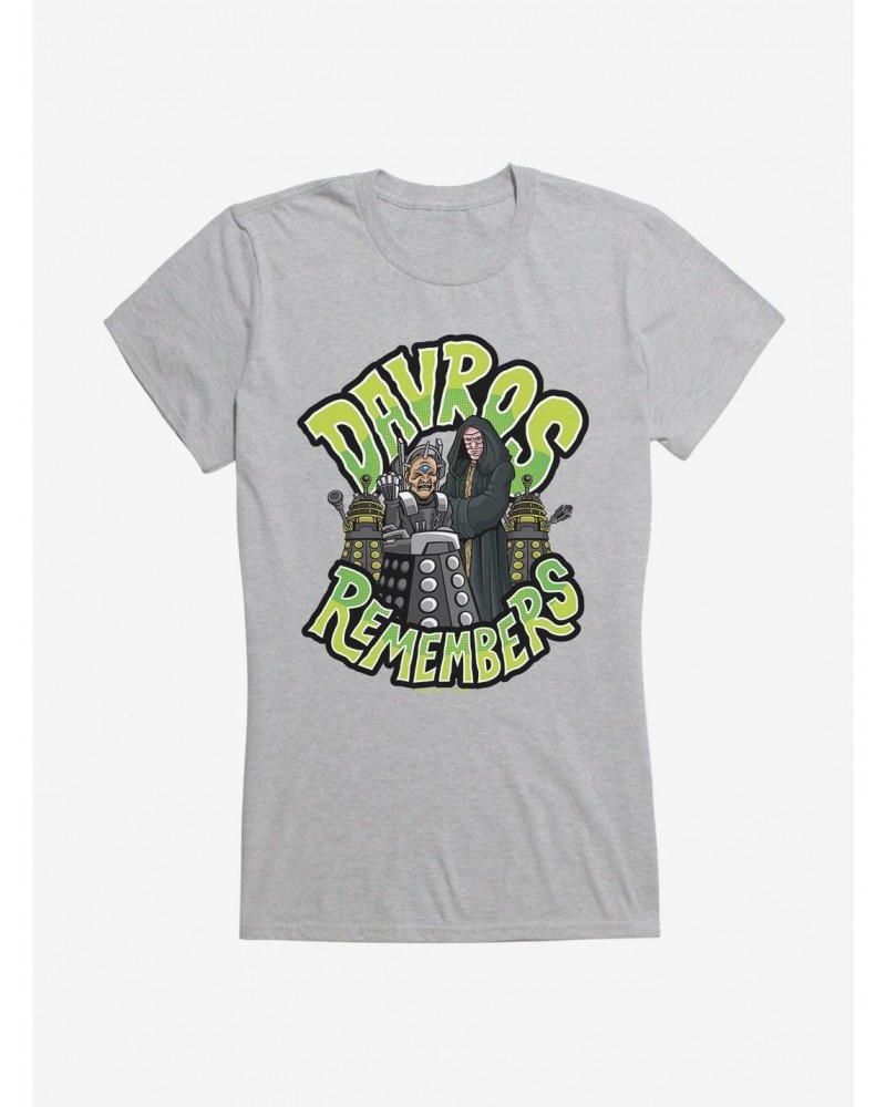 Doctor Who Davros Remembers Girls T-Shirt $11.45 T-Shirts