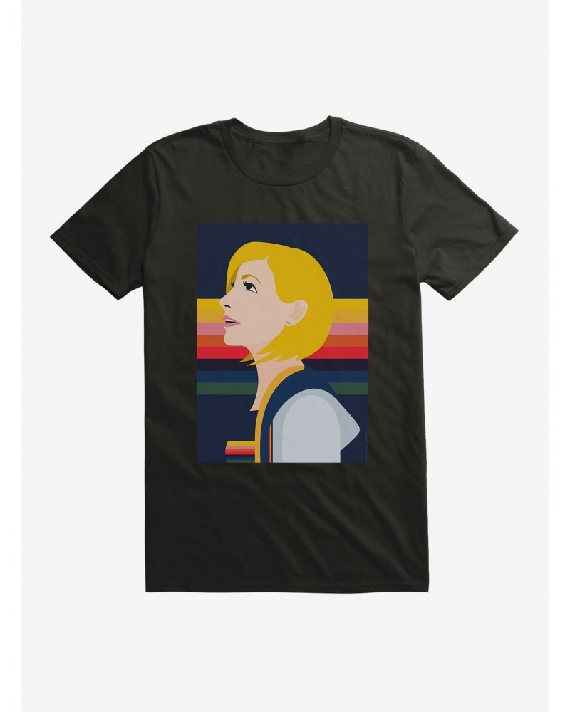 Doctor Who Thirteenth Doctor Illustration Hopeful T-Shirt $7.65 T-Shirts