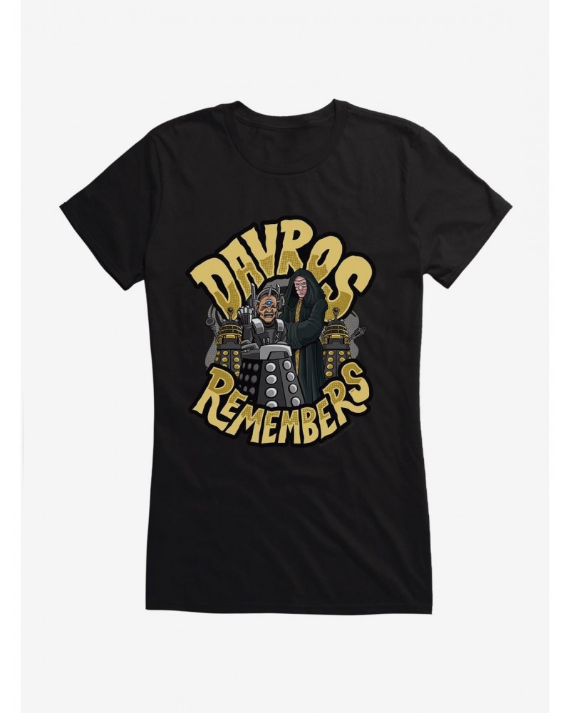 Doctor Who Davros Remembers Gold Girls T-Shirt $8.22 T-Shirts