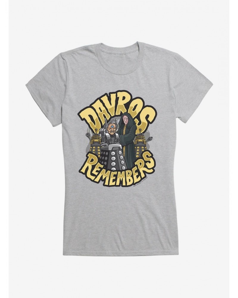 Doctor Who Davros Remembers Gold Girls T-Shirt $8.22 T-Shirts