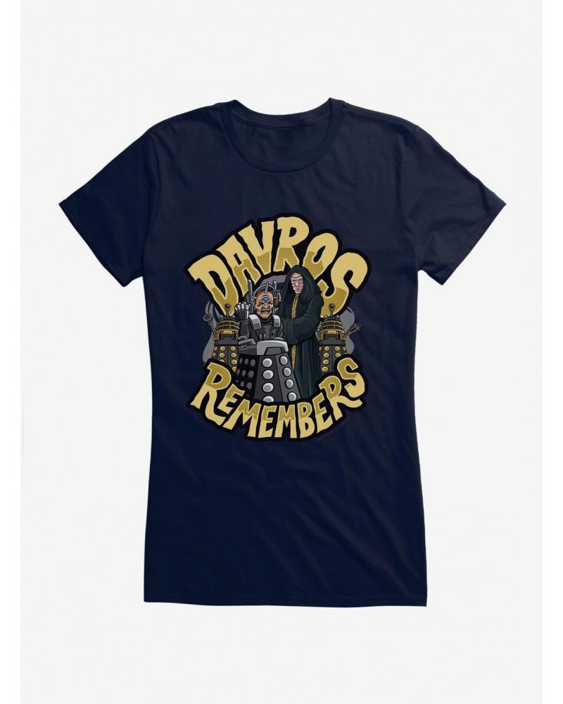 Doctor Who Davros Remembers Gold Girls T-Shirt $8.22 T-Shirts