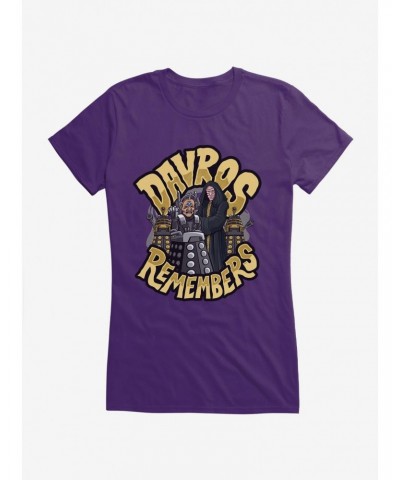 Doctor Who Davros Remembers Gold Girls T-Shirt $8.22 T-Shirts