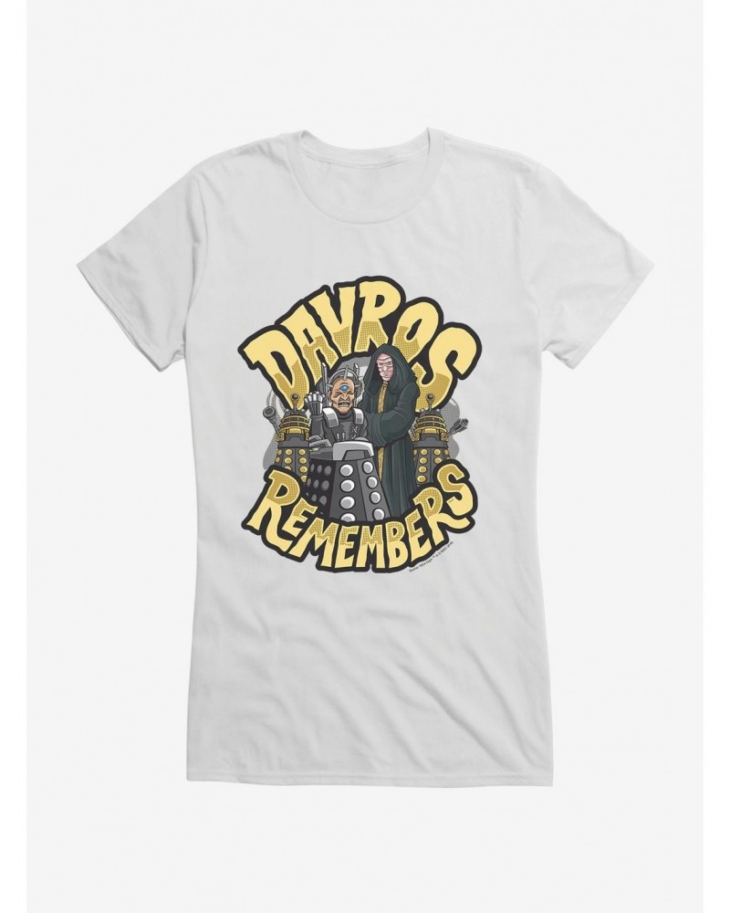 Doctor Who Davros Remembers Gold Girls T-Shirt $8.22 T-Shirts