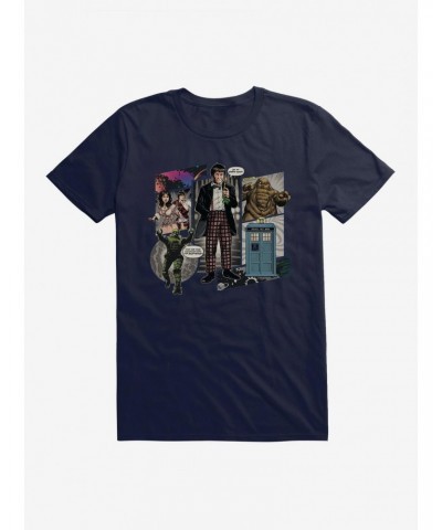 Doctor Who The Second Doctor Comic Scene T-Shirt $11.23 T-Shirts