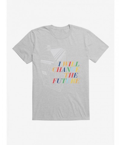 Doctor Who I Will Change The Future Tardis T-Shirt $10.76 T-Shirts