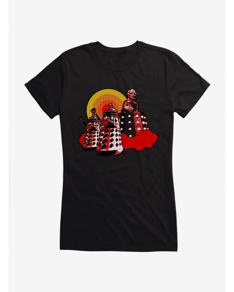 Doctor Who Davros and Daleks Girls T-Shirt $11.45 T-Shirts