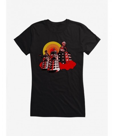 Doctor Who Davros and Daleks Girls T-Shirt $11.45 T-Shirts