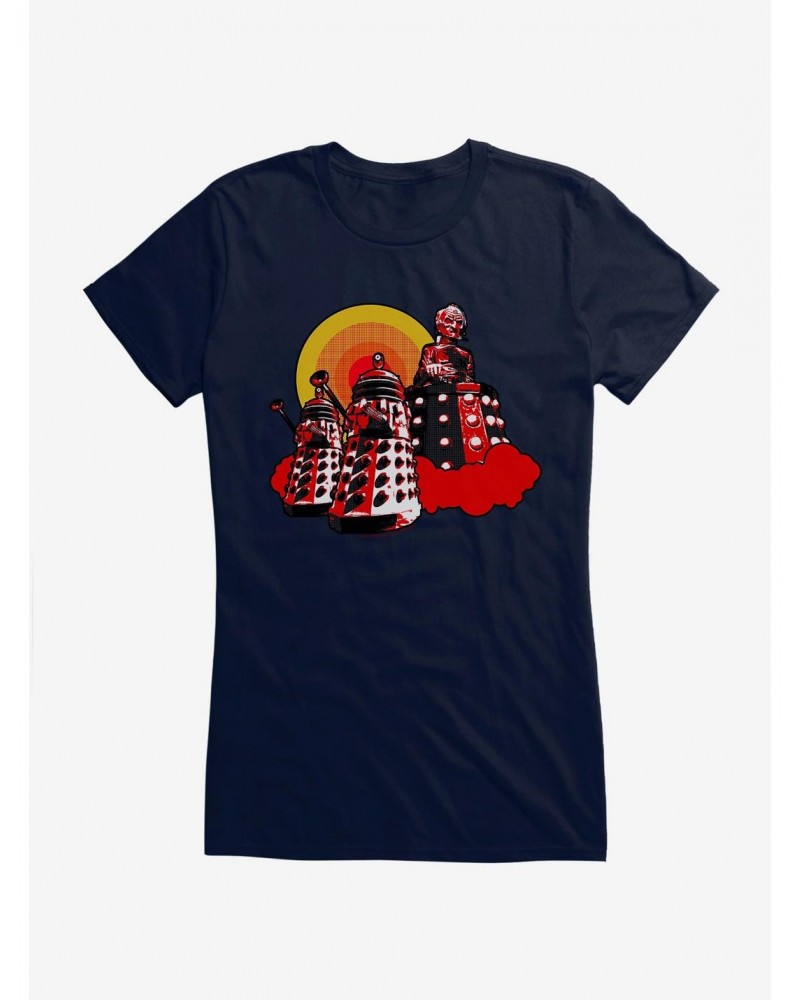 Doctor Who Davros and Daleks Girls T-Shirt $11.45 T-Shirts