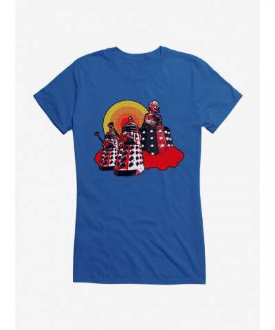 Doctor Who Davros and Daleks Girls T-Shirt $11.45 T-Shirts