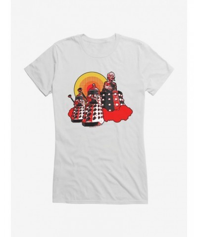 Doctor Who Davros and Daleks Girls T-Shirt $11.45 T-Shirts