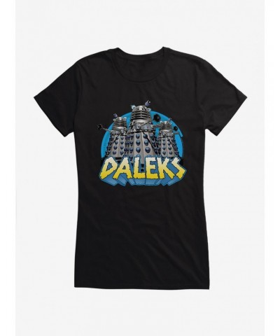 Doctor Who Three Daleks Girls T-Shirt $10.71 T-Shirts