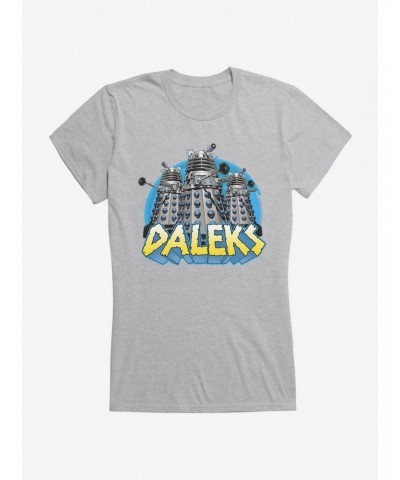 Doctor Who Three Daleks Girls T-Shirt $10.71 T-Shirts