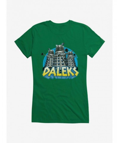 Doctor Who Three Daleks Girls T-Shirt $10.71 T-Shirts