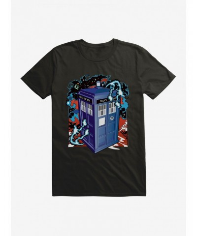 Doctor Who TARDIS Ready For Transport T-Shirt $10.52 T-Shirts