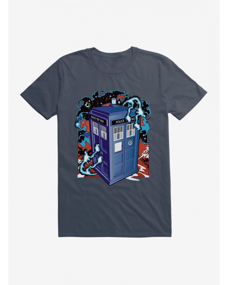 Doctor Who TARDIS Ready For Transport T-Shirt $10.52 T-Shirts