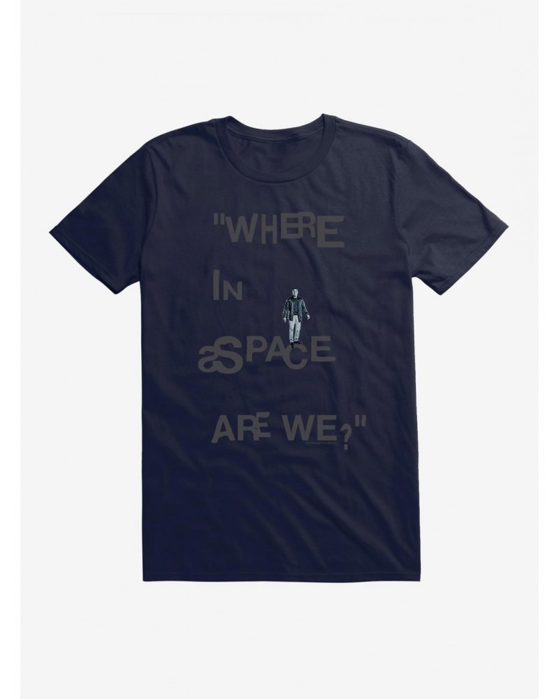 Doctor Who Thirteenth Doctor Ryan Lost In Space T-Shirt $10.99 T-Shirts