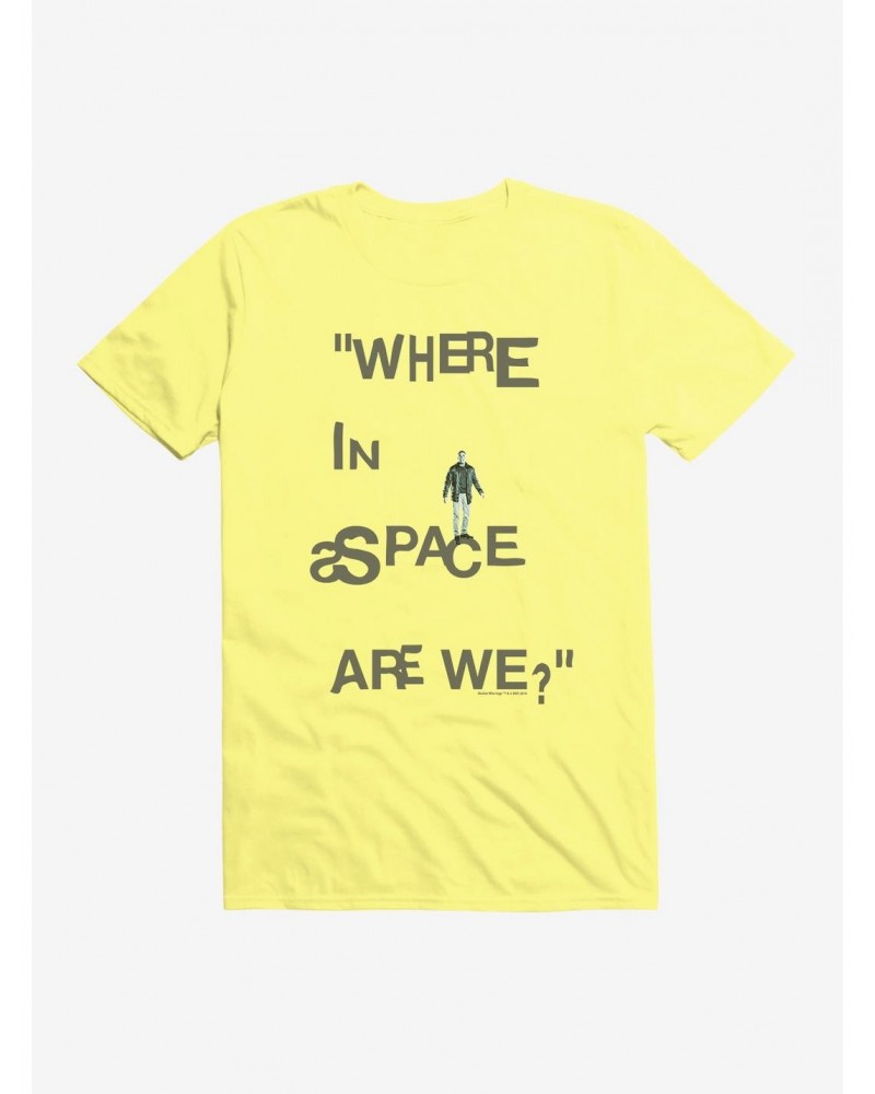 Doctor Who Thirteenth Doctor Ryan Lost In Space T-Shirt $10.99 T-Shirts