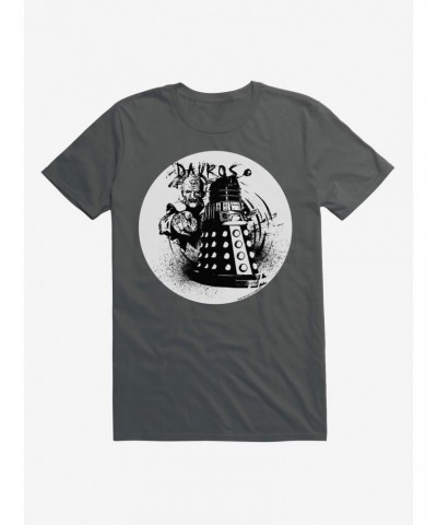 Doctor Who Davros And Dalek Ink Art T-Shirt $8.13 T-Shirts