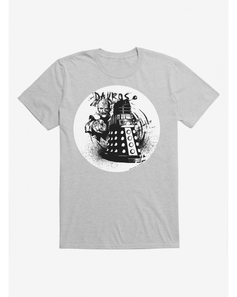 Doctor Who Davros And Dalek Ink Art T-Shirt $8.13 T-Shirts