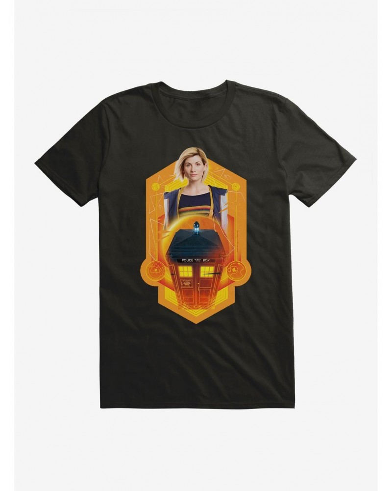 Doctor Who The Thirteenth Doctor Tardis T-Shirt $9.08 T-Shirts