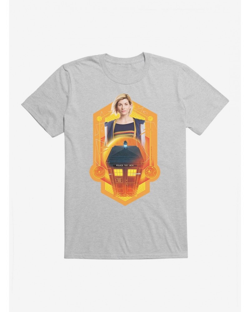 Doctor Who The Thirteenth Doctor Tardis T-Shirt $9.08 T-Shirts