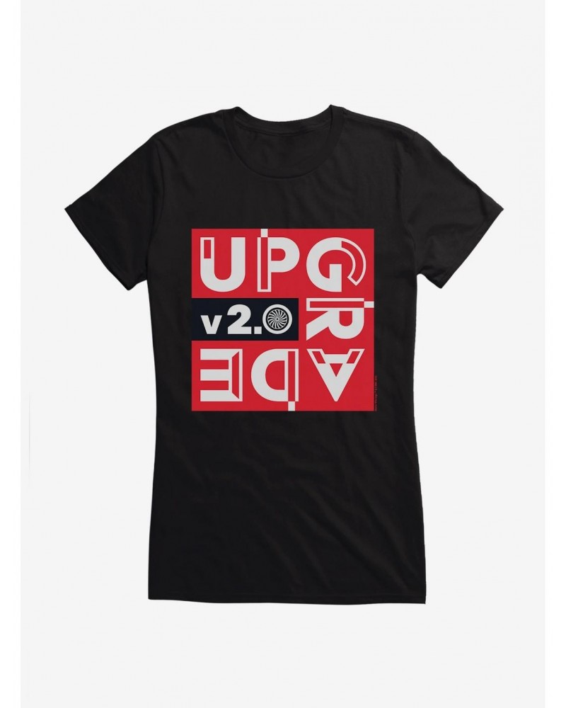 Doctor Who Upgrade V2 Girls T-Shirt $8.72 T-Shirts