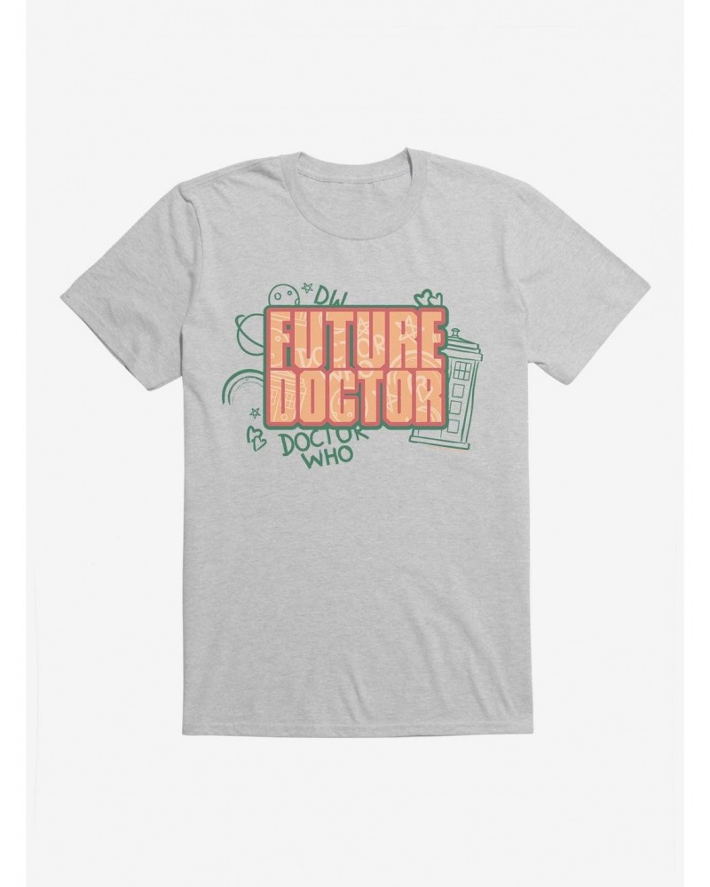 Doctor Who Thirteenth Doctor Future Doctor Graffiti T-Shirt $7.65 T-Shirts