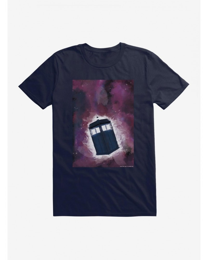 Doctor Who Galaxy Tardis T-Shirt $10.76 T-Shirts