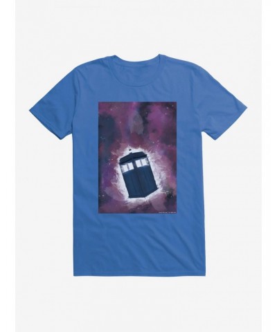 Doctor Who Galaxy Tardis T-Shirt $10.76 T-Shirts