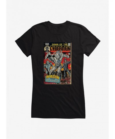 Doctor Who Cybermen Dawn Of The Cybermen Girls T-Shirt $11.95 T-Shirts