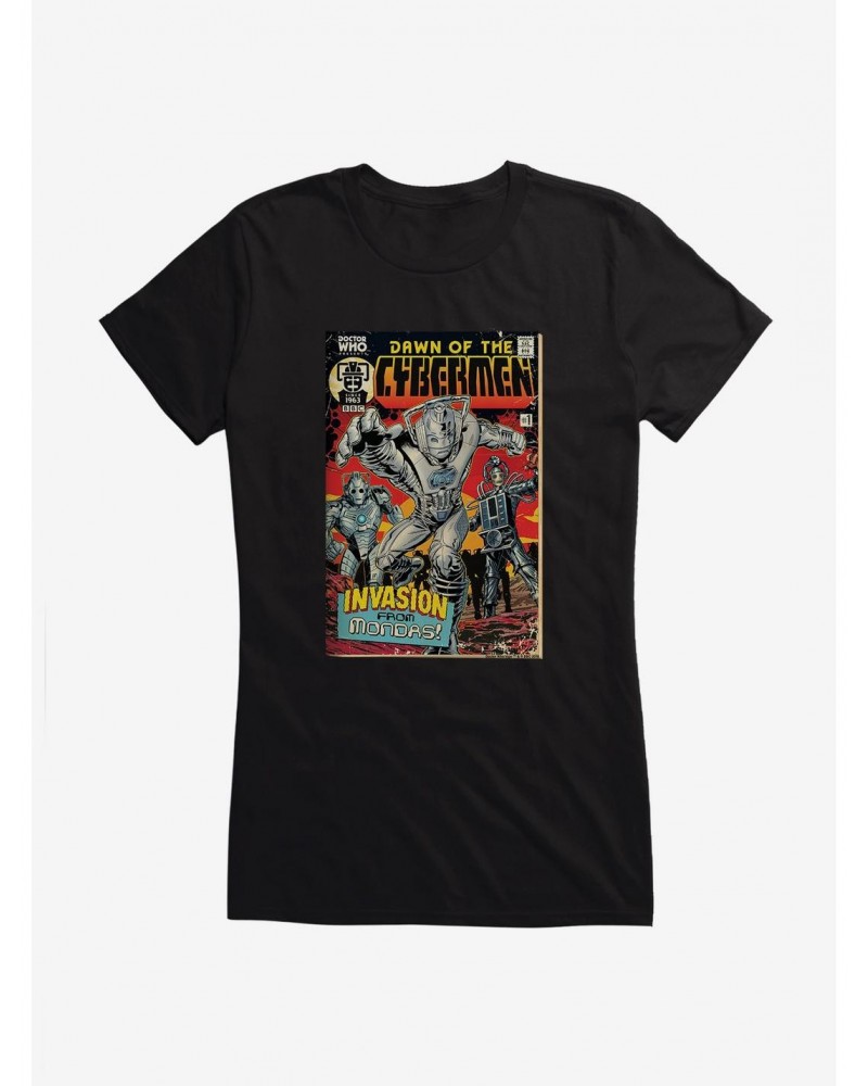 Doctor Who Cybermen Dawn Of The Cybermen Girls T-Shirt $11.95 T-Shirts