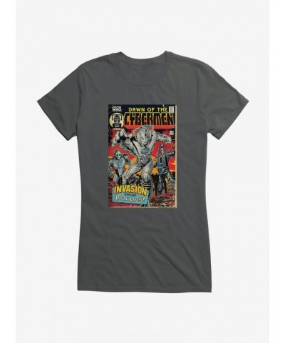 Doctor Who Cybermen Dawn Of The Cybermen Girls T-Shirt $11.95 T-Shirts