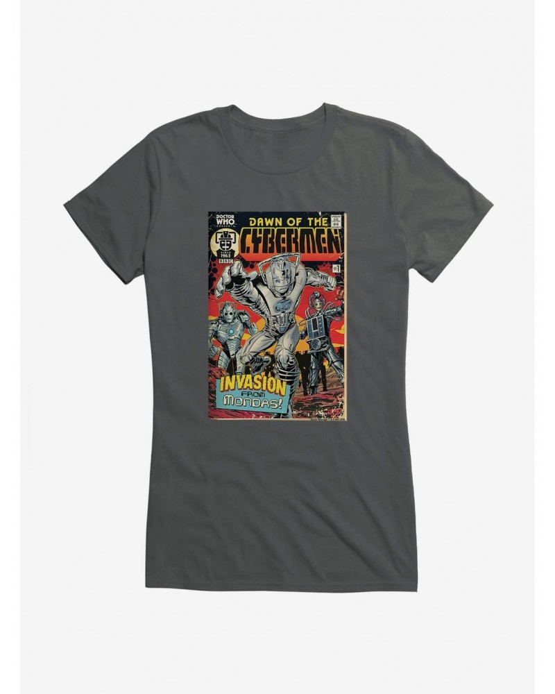 Doctor Who Cybermen Dawn Of The Cybermen Girls T-Shirt $11.95 T-Shirts