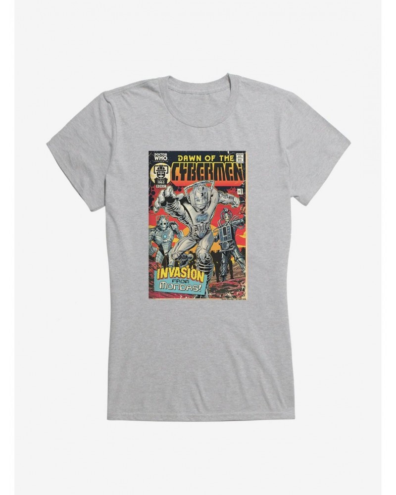 Doctor Who Cybermen Dawn Of The Cybermen Girls T-Shirt $11.95 T-Shirts