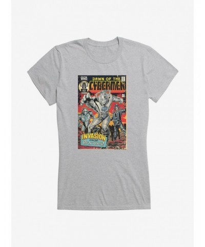 Doctor Who Cybermen Dawn Of The Cybermen Girls T-Shirt $11.95 T-Shirts