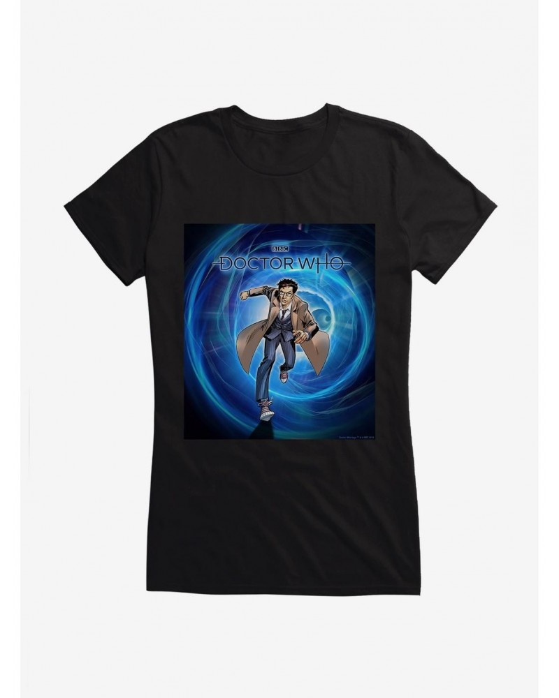 Doctor Who The Tenth Doctor Poster Girls T-Shirt $8.96 T-Shirts