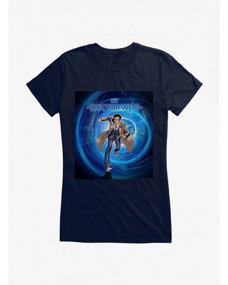 Doctor Who The Tenth Doctor Poster Girls T-Shirt $8.96 T-Shirts