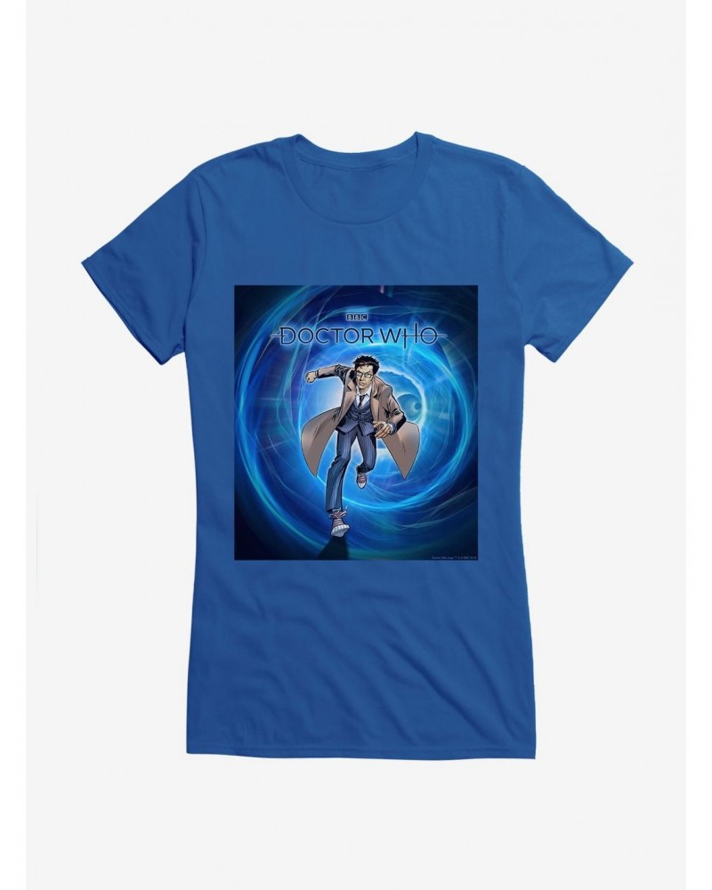 Doctor Who The Tenth Doctor Poster Girls T-Shirt $8.96 T-Shirts