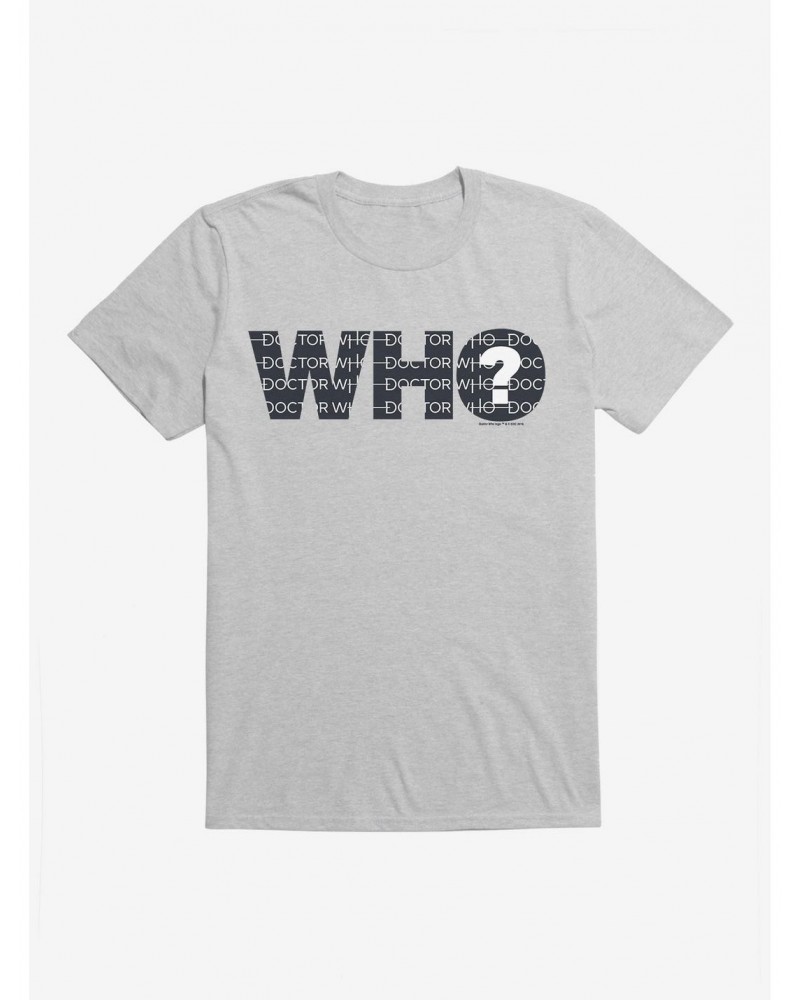 Doctor Who Question Mark T-Shirt $10.04 T-Shirts