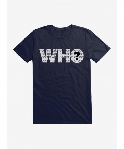 Doctor Who Question Mark T-Shirt $10.04 T-Shirts