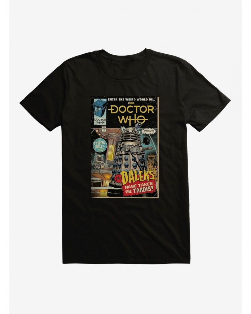 Doctor Who Daleks Takeover Comic Cover T-Shirt $9.56 T-Shirts