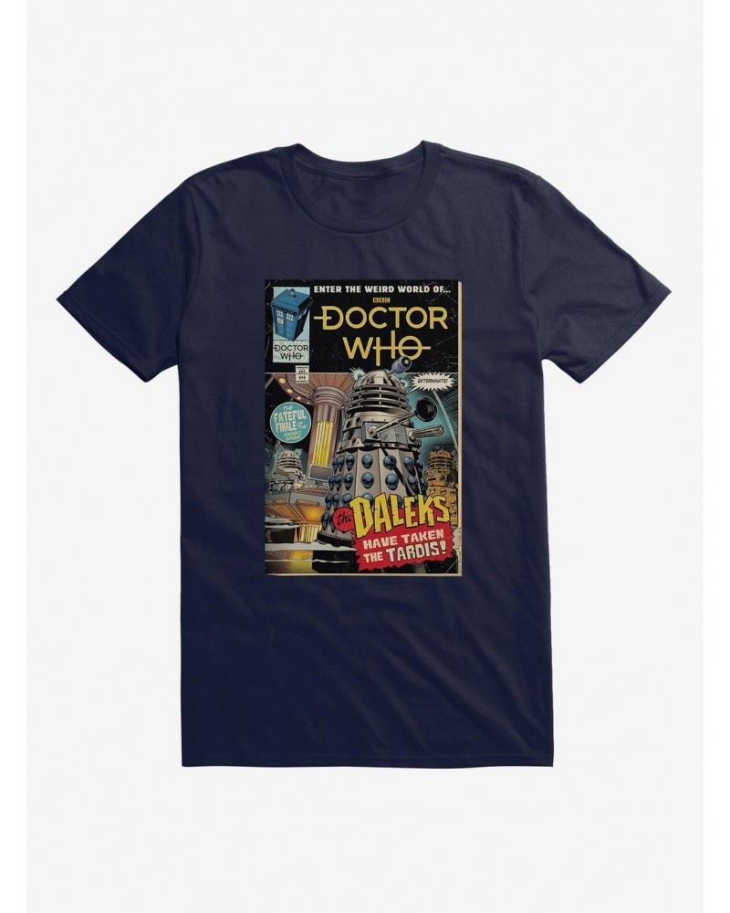 Doctor Who Daleks Takeover Comic Cover T-Shirt $9.56 T-Shirts