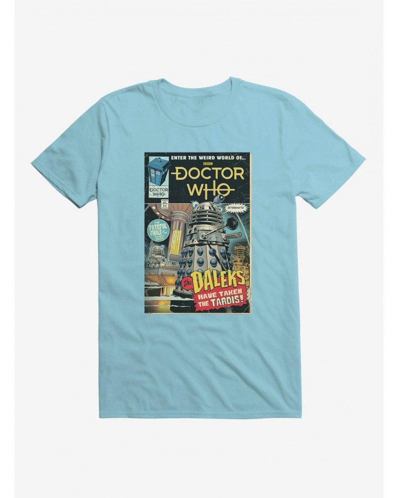 Doctor Who Daleks Takeover Comic Cover T-Shirt $9.56 T-Shirts