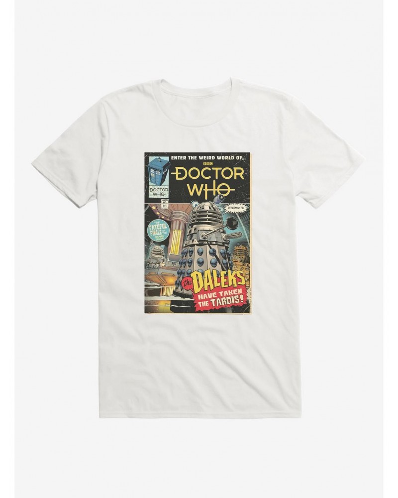 Doctor Who Daleks Takeover Comic Cover T-Shirt $9.56 T-Shirts