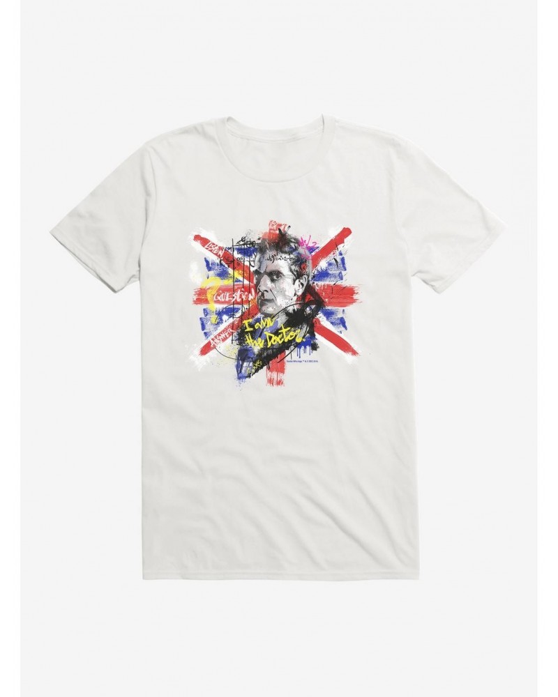 Doctor Who Twelfth Doctor I Am The Doctor Graffiti T-Shirt $8.60 T-Shirts