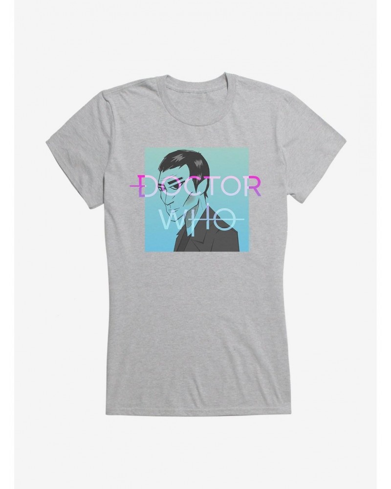 Doctor Who The Ninth Doctor Sketch Girls T-Shirt $12.45 T-Shirts