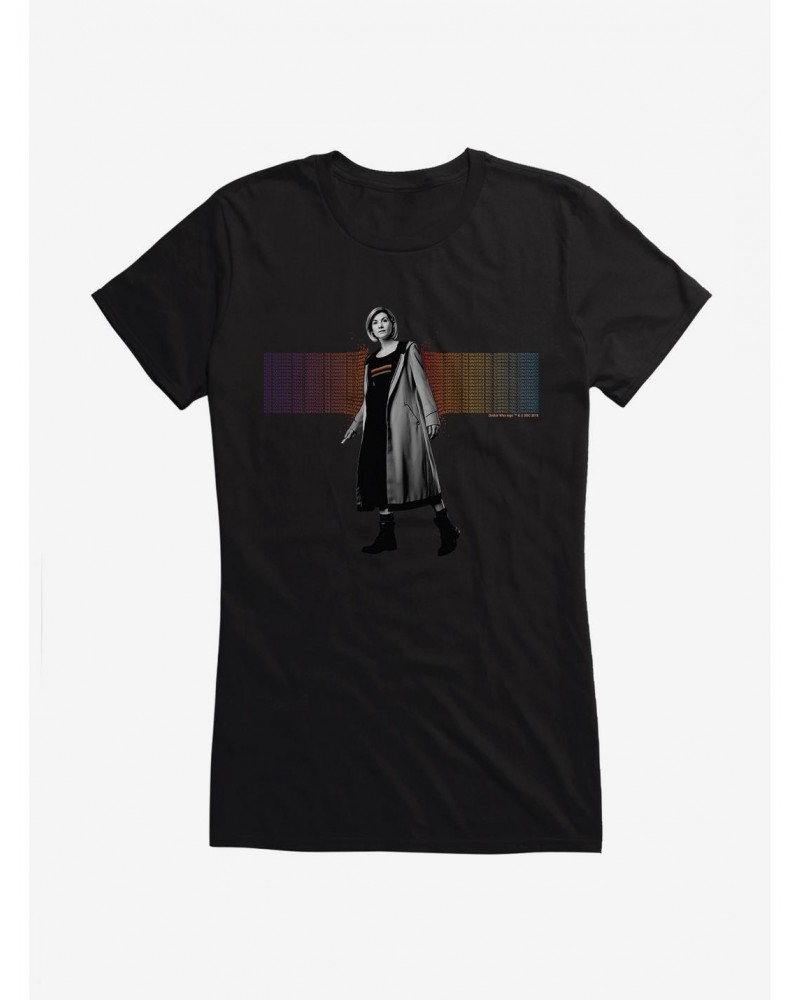 Doctor Who Thirteenth Doctor The Universe Will Surprise You Girls T-Shirt $11.45 T-Shirts