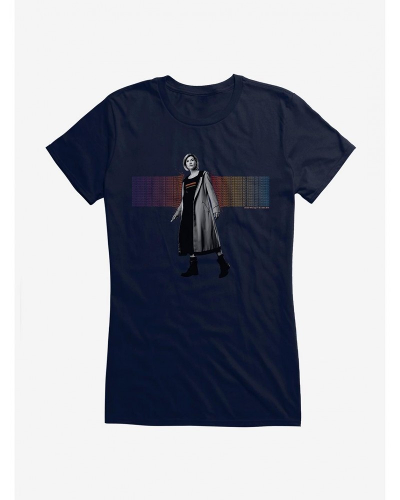 Doctor Who Thirteenth Doctor The Universe Will Surprise You Girls T-Shirt $11.45 T-Shirts