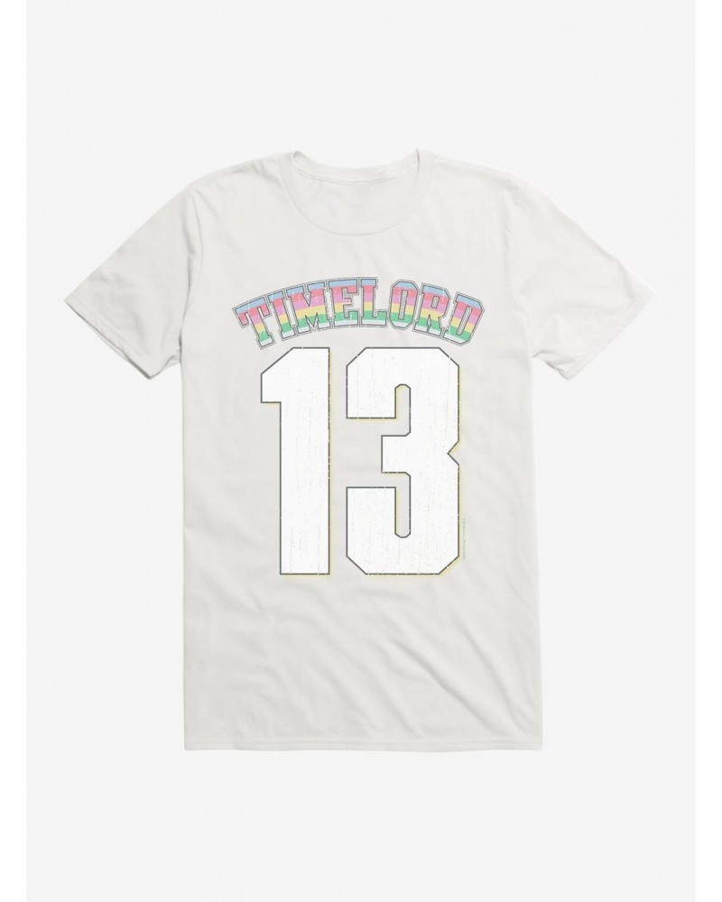 Doctor Who Thirteenth Doctor Time Lord In Training Rainbow T-Shirt $8.37 T-Shirts