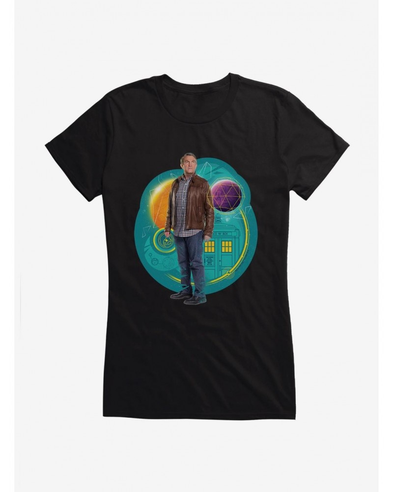 Doctor Who The Thirteenth Doctor Graham O'Brien Girls T-Shirt $11.70 T-Shirts